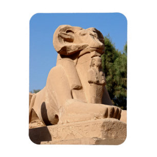 Sphinx in Karnak Temple - Egypte Magneet