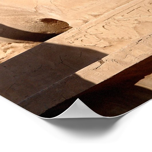 Sphinx in Karnak Temple - Egypte Poster (Hoek)