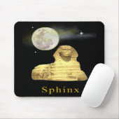 sphinx in night mousepad muismat (Met muis)