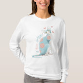 Sphinx in rozen! Mijn liefde! T-shirt (Voorkant)