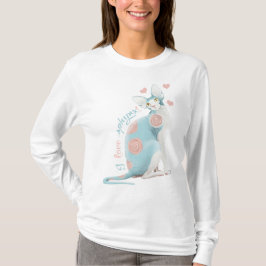 Sphinx in rozen! Mijn liefde! T-shirt