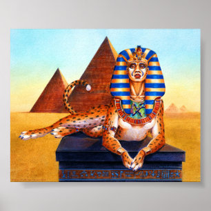Sphinx met Golden Eyes Poster