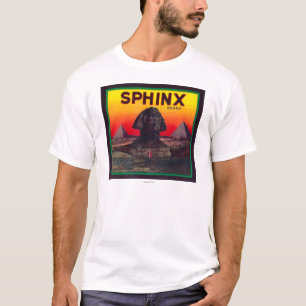 Sphinx Oranje LabelLindsay, CA T-shirt