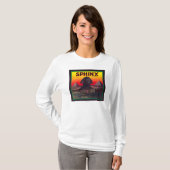 Sphinx Oranje LabelLindsay, CA T-shirt (Voorkant volledig)