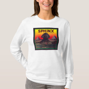 Sphinx Oranje LabelLindsay, CA T-shirt