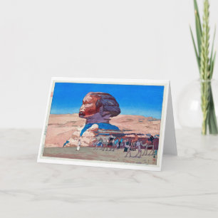 Sphinx (overdag), Hiroshi Yoshida Kaart