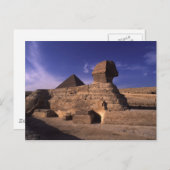 Sphinx-piramide bij Giza Briefkaart (Voorkant / Achterkant)