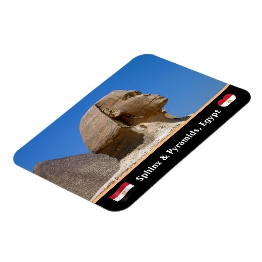 Sphinx, Pyramids, Caïro en oud Egypte/UNESCO Magneet (Linkerzijde)