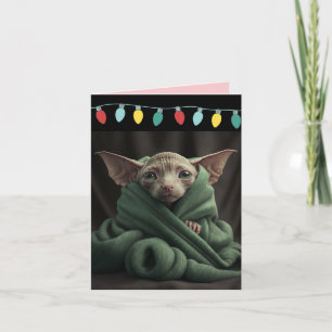 SPHINX SCHATTIGEE HAARLOZE KATTENKERST KAART