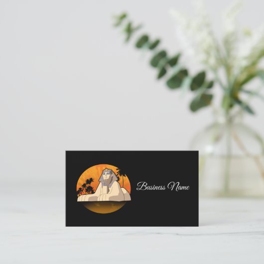 Sphinx Visitekaartje (Staand voorkant)