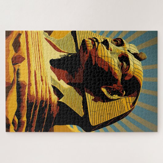 Sphinx Wonders of the World Pop Art Legpuzzel (Horizontaal)