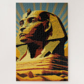 Sphinx Wonders of the World Pop Art Legpuzzel (Verticaal)