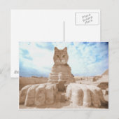 SphinxCat Briefkaart (Voorkant / Achterkant)