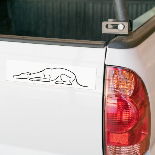 Sphinxing Greyhound Bumpersticker (Op Truck)