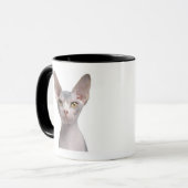 Sphynx (7 maanden oud) mok (Voorkant links)