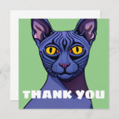 Sphynx Cat (Voorkant / Achterkant)