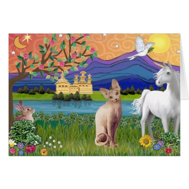 Sphynx Cat 1 - Fantasy Land (Voorkant Horizontaal)