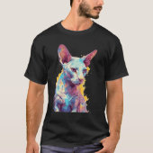 Sphynx Cat 1 T-shirt (Voorkant)