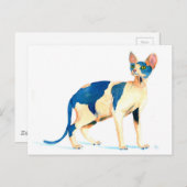 Sphynx Cat 5 Briefkaart (Voorkant / Achterkant)