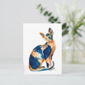 Sphynx Cat 6 Briefkaart (Staand voorkant)