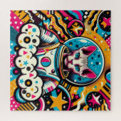 SPHYNX CAT-ASTRONAUT LEGPUZZEL (Horizontaal)
