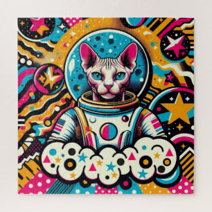 SPHYNX CAT-ASTRONAUT LEGPUZZEL