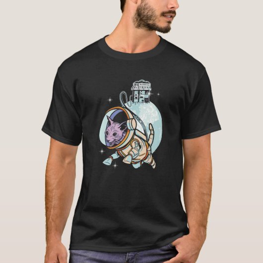 Sphynx Cat Astronaut Space Galaxy Cats Owner T-shirt (Voorkant)
