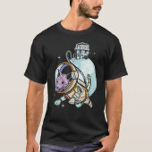 Sphynx Cat Astronaut Space Galaxy Cats Owner T-shirt (Voorkant)