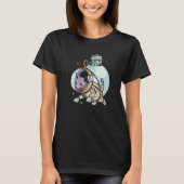 Sphynx Cat Astronaut Space Galaxy Cats Owner T-shirt (Voorkant)