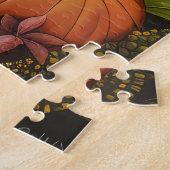 Sphynx Cat Autumn Harvest Thanksgiving Legpuzzel (Zijkant)