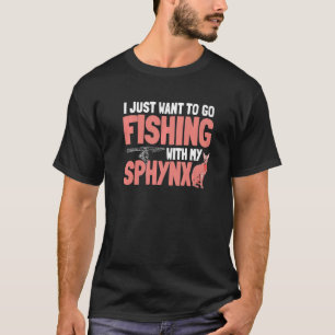 Sphynx Cat Breeder Harless Animal Pet Owner Fish T-shirt