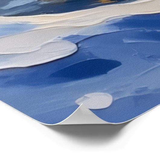 Sphynx Cat Christmas Boat Holiday Poster (Hoek)