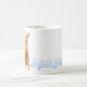 Sphynx Cat Coffee Mok (Center)