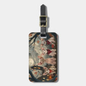 Sphynx Cat Halloween Spooky Bagagelabel (Voorkant verticaal)