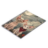 Sphynx Cat Halloween Spooky Notitieboek (Linkerzijde)