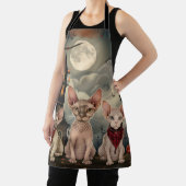 Sphynx Cat Halloween Spooky Schort (Insitu)