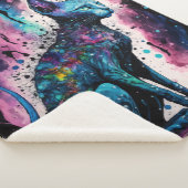 Sphynx Cat I Original Art Sherpa Deken (3/4)