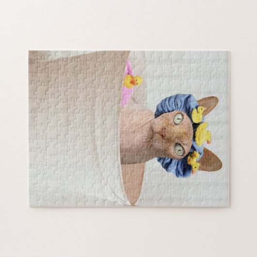 SPHYNX CAT JIGSAW PUZZLE LEGPUZZEL (Horizontaal)