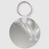 Sphynx Cat Memorial Silver Remembrance Art Sleutelhanger (Achterkant)