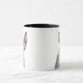 Sphynx Cat met verraste expressie Mok (Midden)