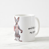 Sphynx Cat Mok (Voorkant rechts)