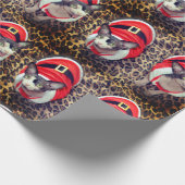 Sphynx Cat Ninja Santa Kerstmis Cadeaupapier (Hoek)