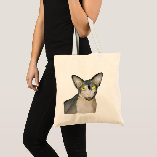 Sphynx Cat Ninja Tote Bag (Voorkant (product))