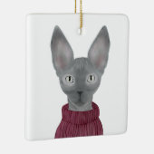Sphynx Cat Ornament (Rechts)