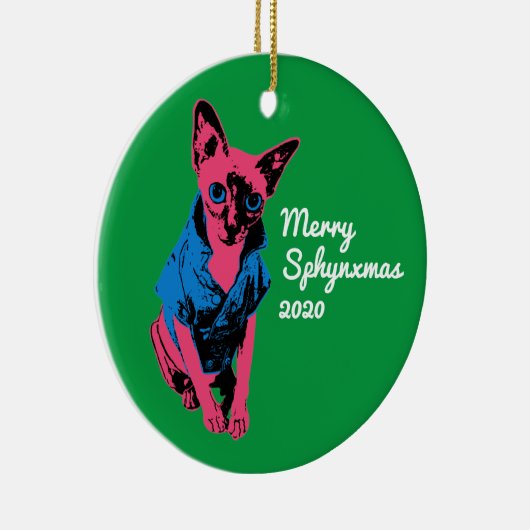 Sphynx Cat Ornamenten (Rechts)