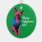Sphynx Cat Ornamenten (Links)