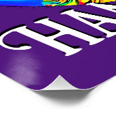 Sphynx Cat Over the Hill Verjaardag Perfect Poster (Hoek)