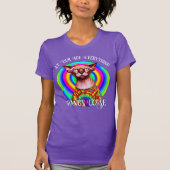 Sphynx Cat Over the Hill Verjaardag T-shirt (Voorkant)