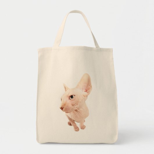 Sphynx Cat Shopping Bag | GoSphynx.com Tote Bag (Voorkant)