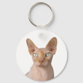 Sphynx Cat Sleutelhanger (Voorkant)